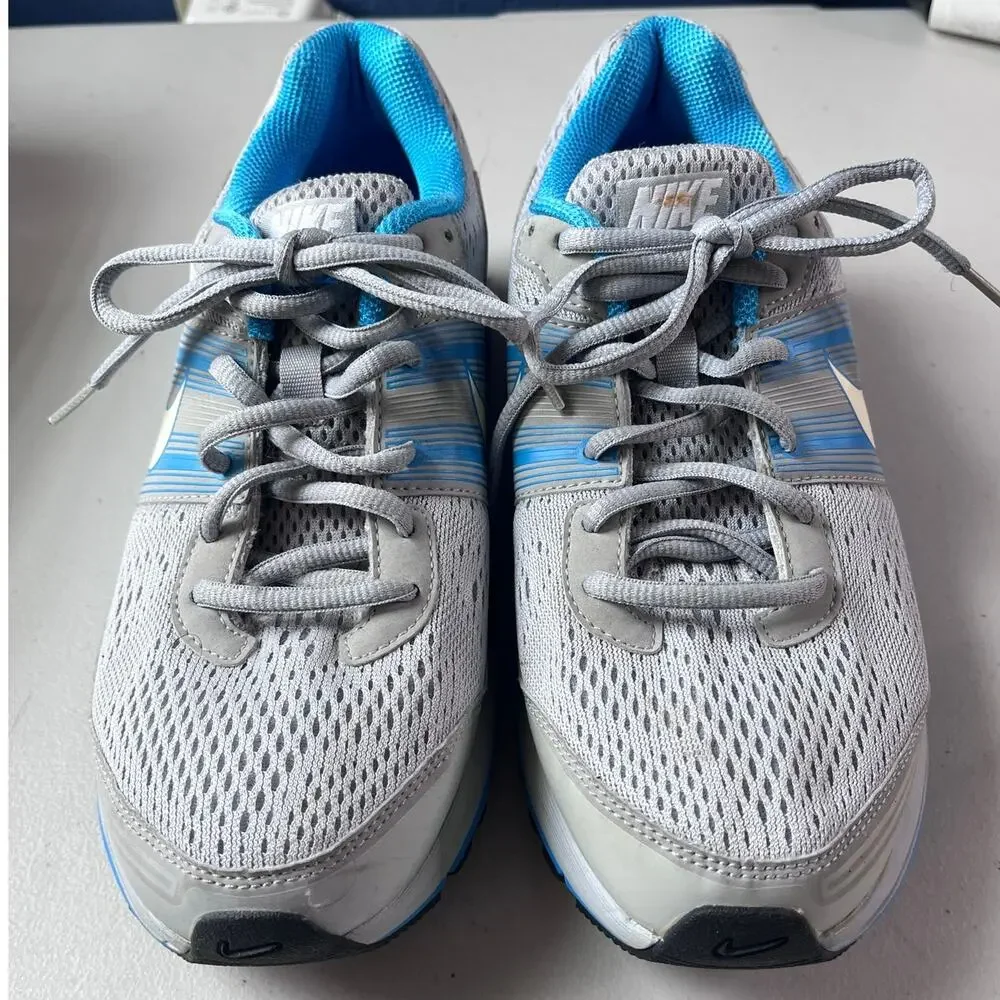 Nike Air Pegasus 29 Gray Blue Running Shoes Womens Size 8.5